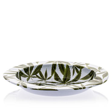 Aschenbecher Aluminium Leaf