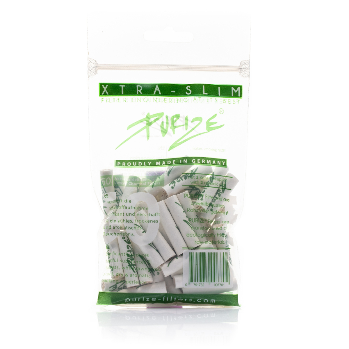 Purize- Xtra Slim Weiss (50 Stück)