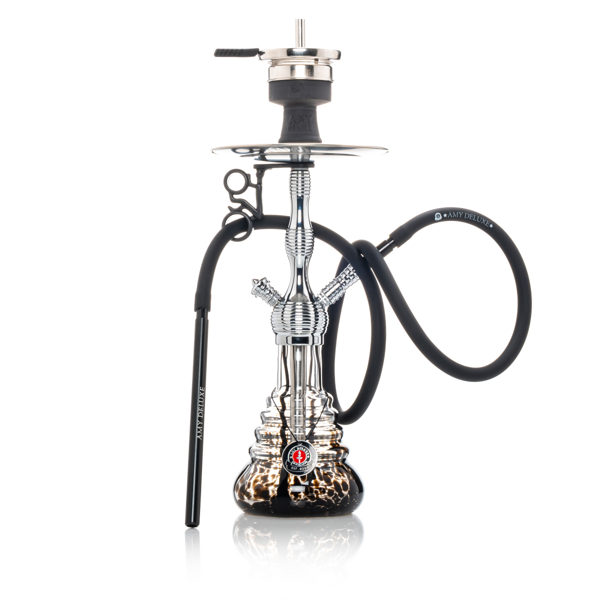 Amy Deluxe Small Rips 470 Silber- Schwarz