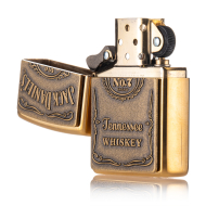 Zippo Jack Daniels Label Brass