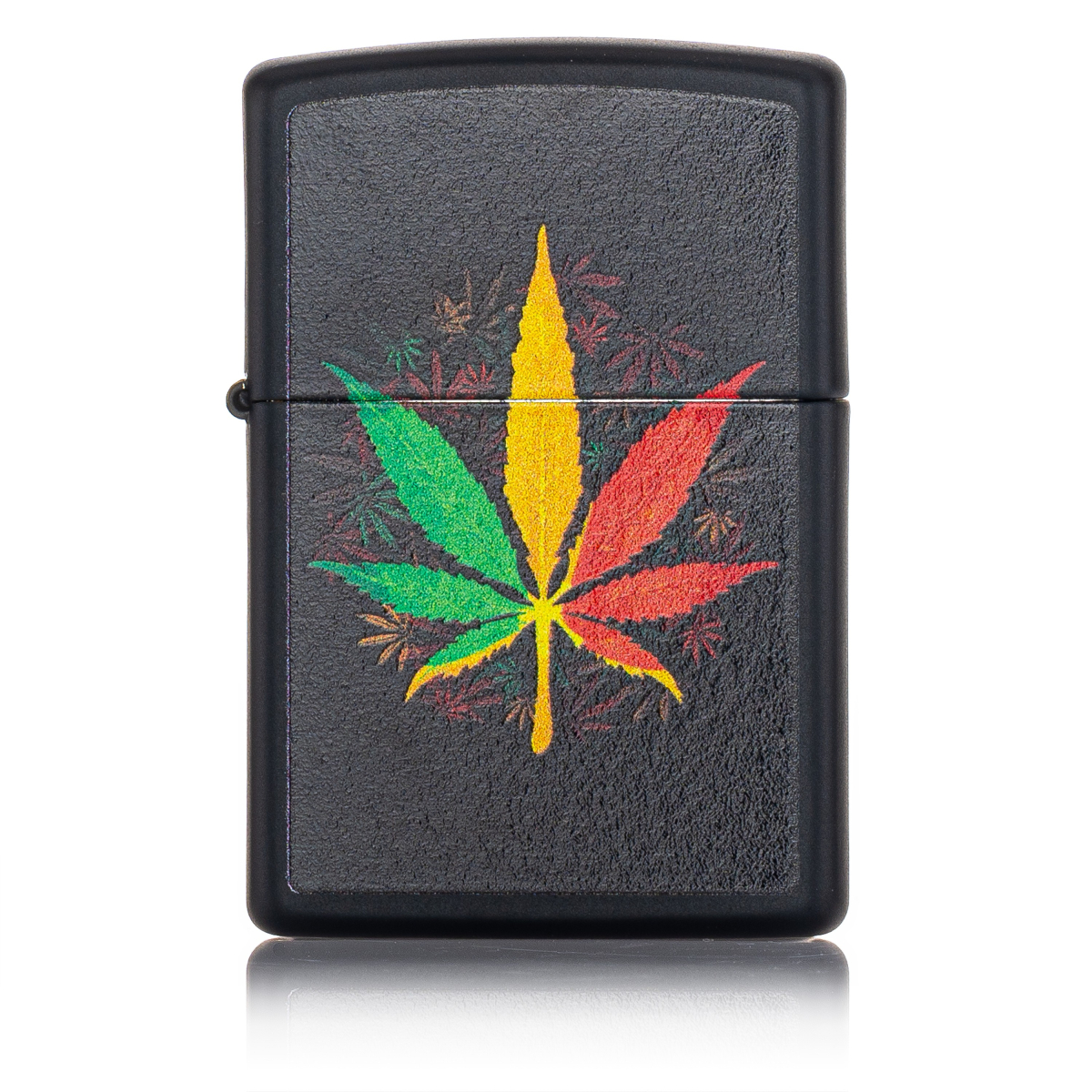 Zippo Rasta Cannabis Design