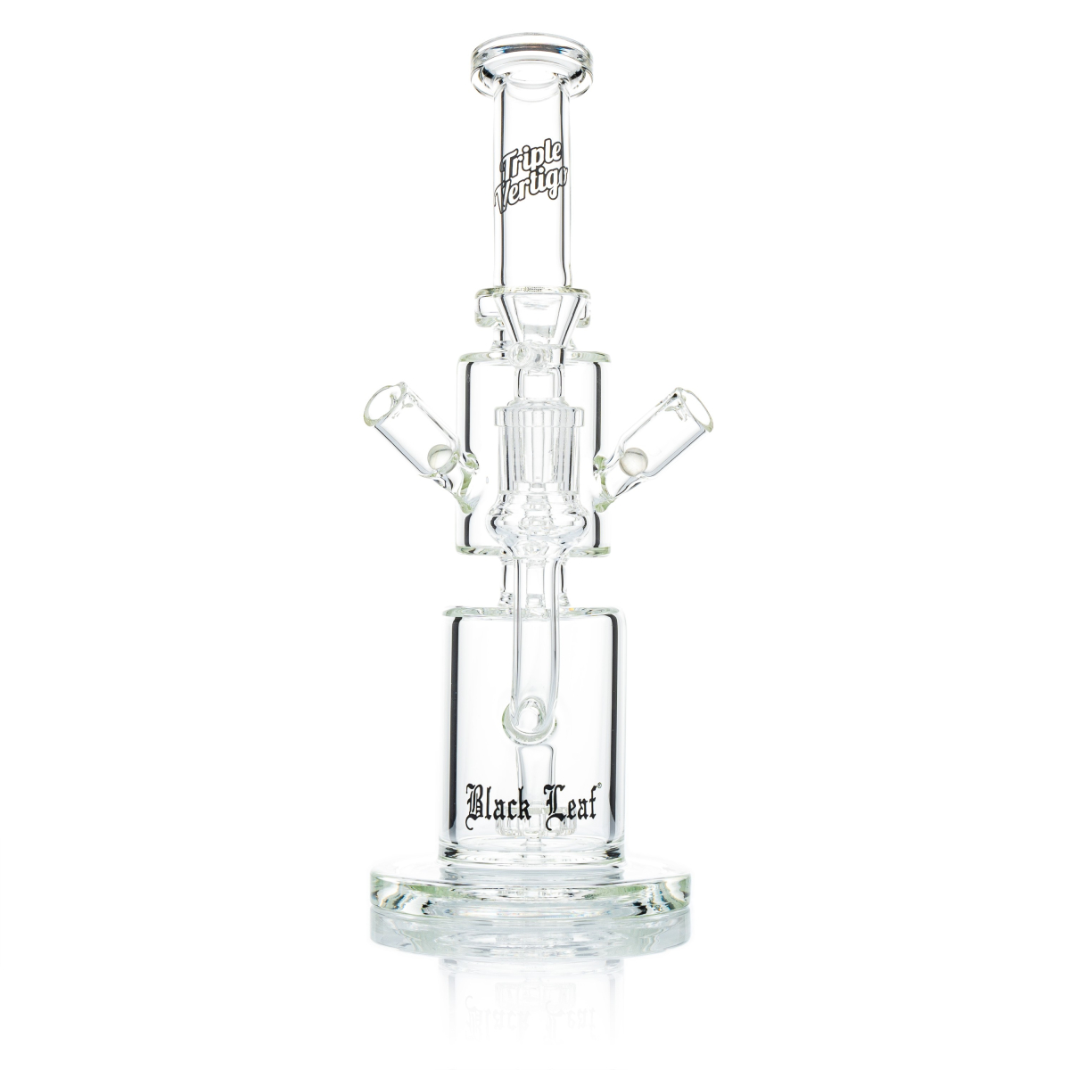 Black Leaf TRIPLE VERTIGO Bong Vantikick-System