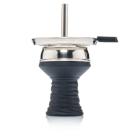 Azlan - Stoner Tabakkopf mit Kaminaufsatz - Black Night