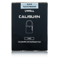 Uwell - Caliburn A3S Pod - 4 Stück 0.8 Ohm