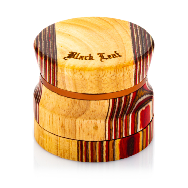 Black Leaf Alu-/Holzmühle 4-tlg. beige D: 66/47