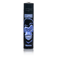 Clipper Feuerzeug - Affen 1/4