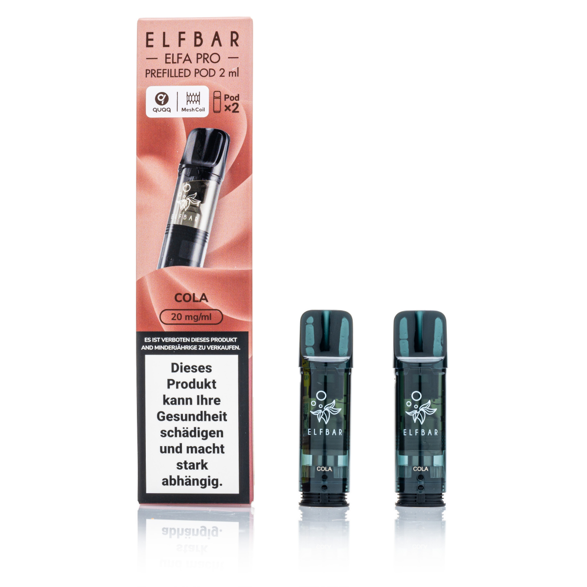 ELFBAR ELFA Pro - Cola - 2ml Pods / 2 Stück