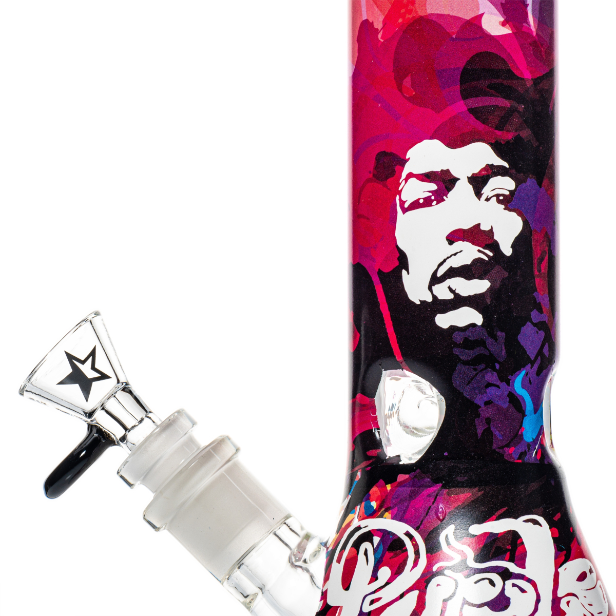 Rock Legends Bong - Jimi Rainbow Haze - 14mm F