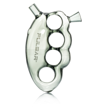 Pulsar - Knuckle Bubbler - 14cm - Smoke