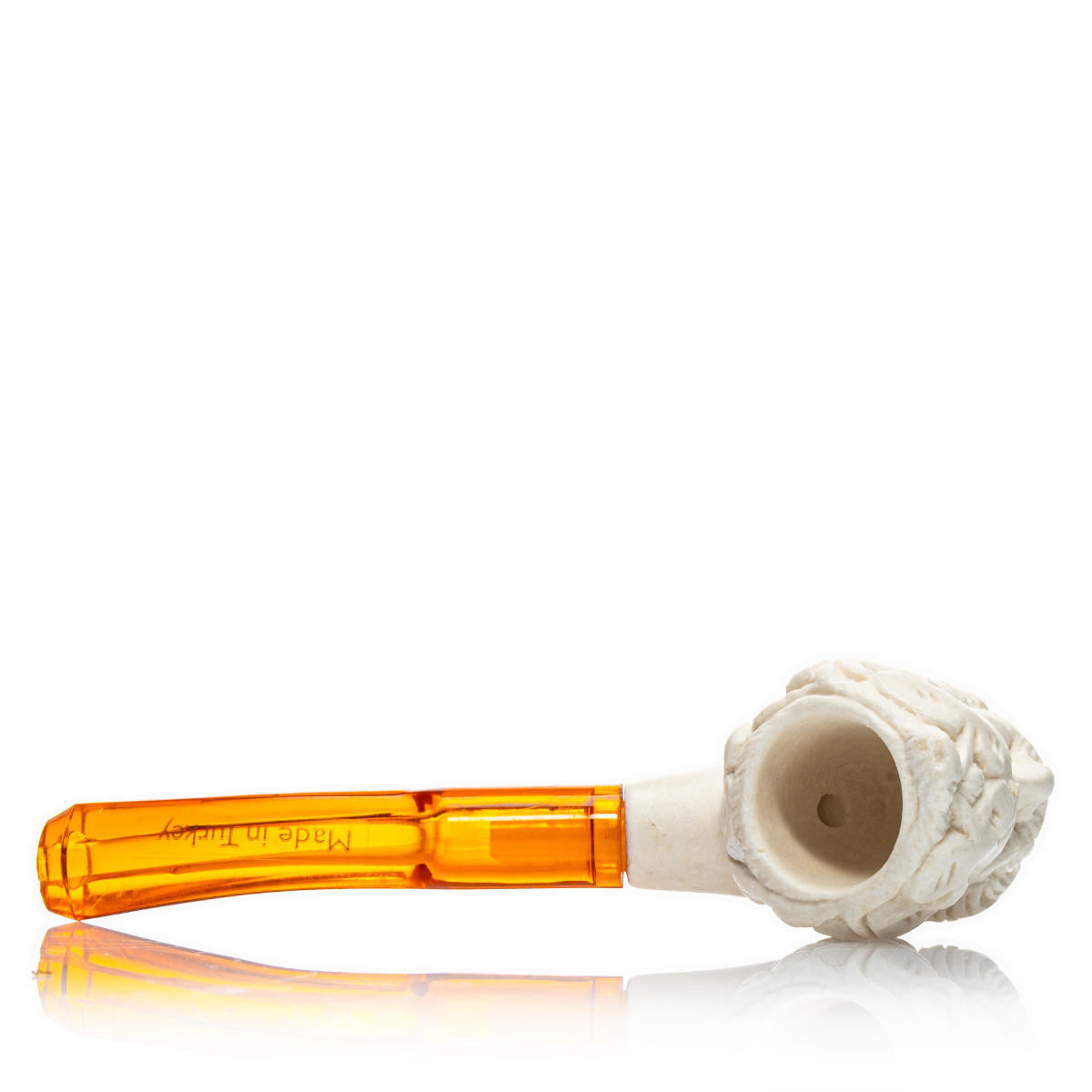 Meerschaum Pfeife small - Bacchus Head