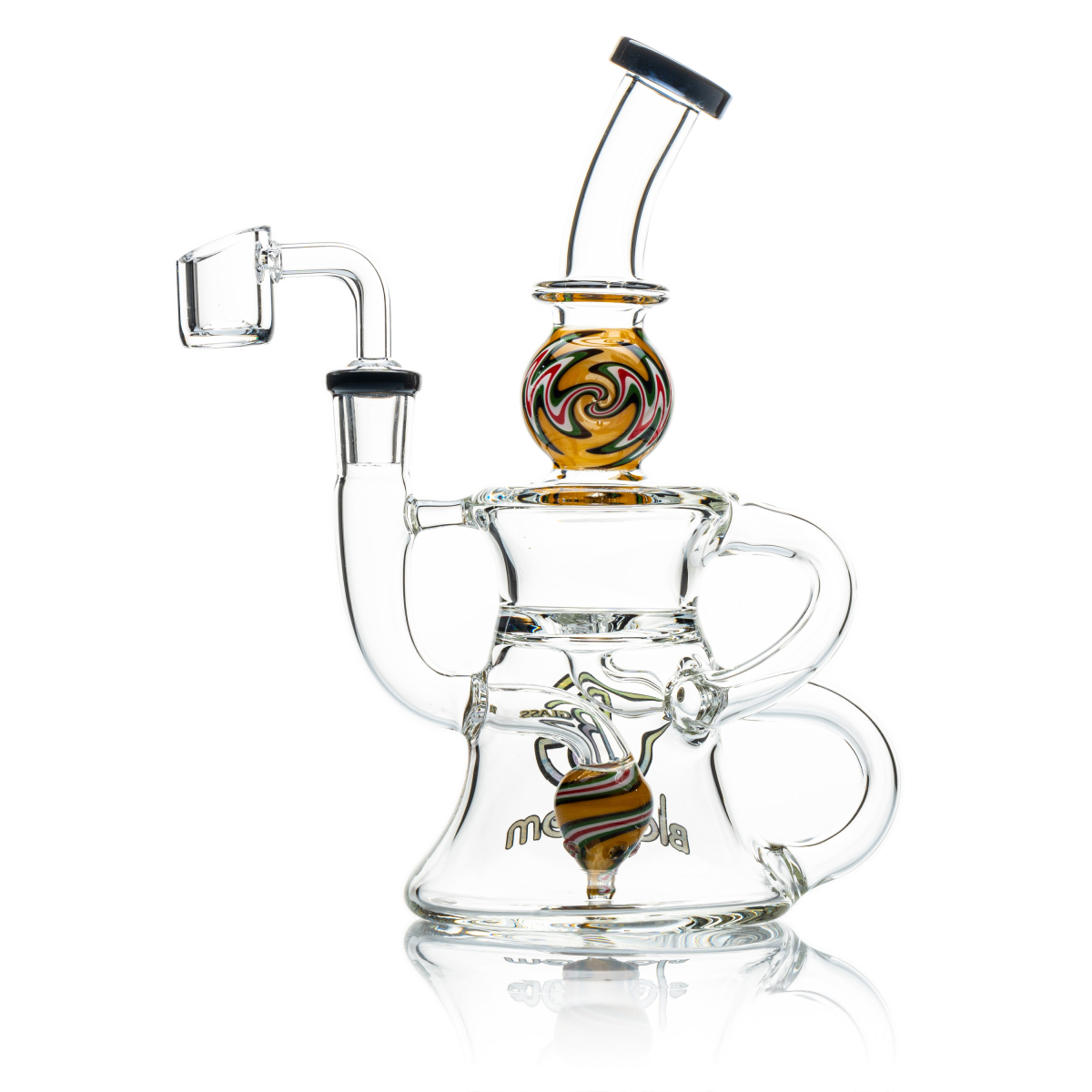 Lookah Water Pipe - BiiGo Glass Recycler Mini Rig