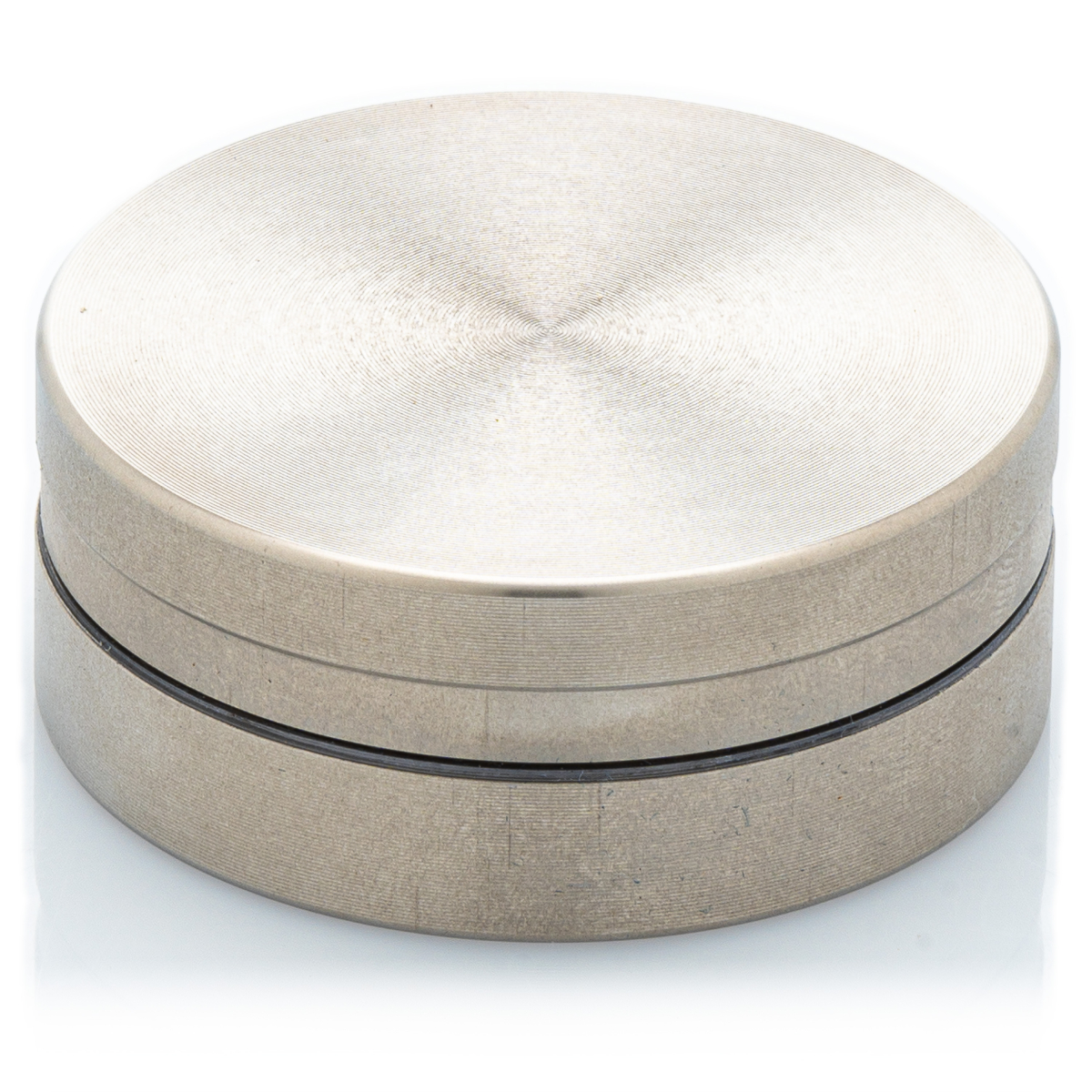 Edelstahl Grinder 50mm 2-teilig mit Stoffbeutel