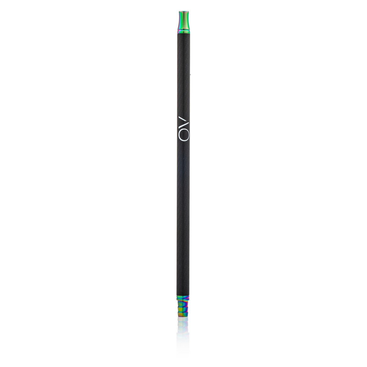 AO - Carbon Mundstück Matt Schwarz Edelstahl V2A - Rainbow