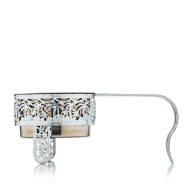 AO - Kohlekorb Arabesk - Silber