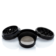 NV - Pyramid Grinder - 4-teilig D:63mm - Schwarz