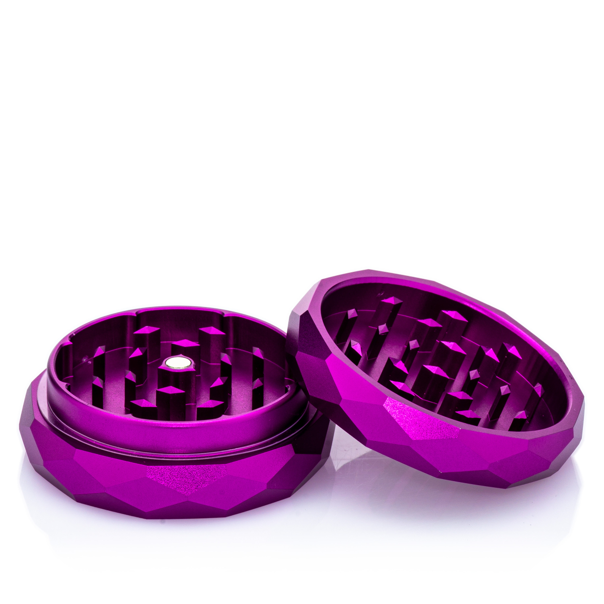 NV - Pyramid Grinder - 2-teilig D:63mm - Violett