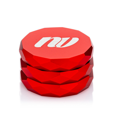 NV - Pyramid Grinder - 4-teilig D:63mm - Rot