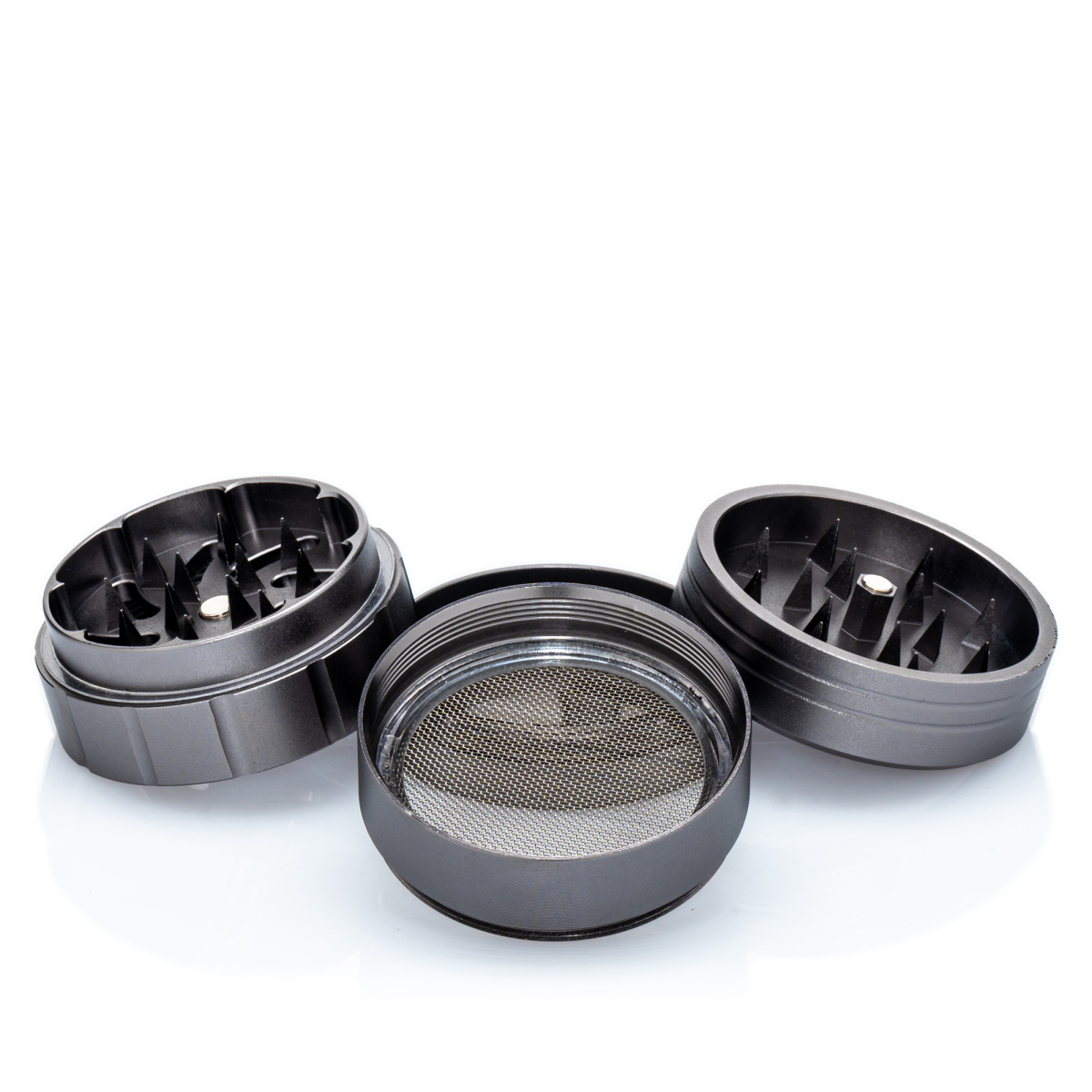 NV - Spike Grinder - 4-teilig D:50mm - Grau