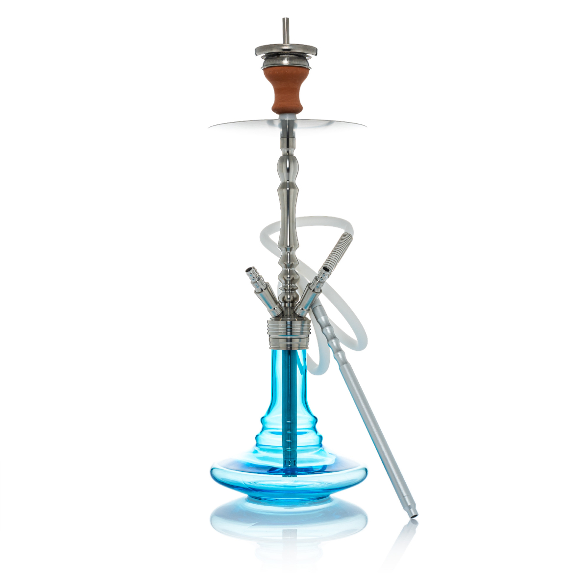 INVI - Tesseract Edelstahl Shisha - Blau