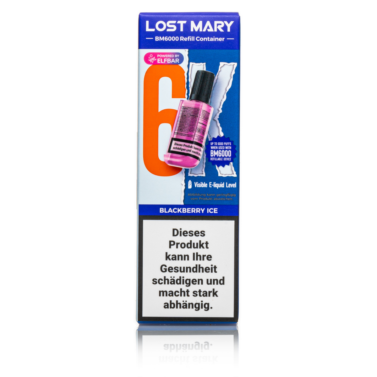 Lost Mary BM6000 Nachfüllbehälter - Blackberry ICE