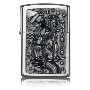 Zippo - Aquarius - Sternzeichen Wassermann
