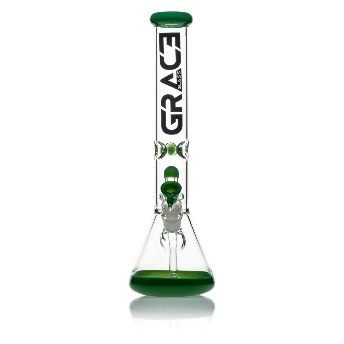 Grace Glass - Limited Edition Green Beaker Bong