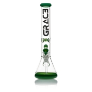 Grace Glass - Limited Edition Green Beaker Bong