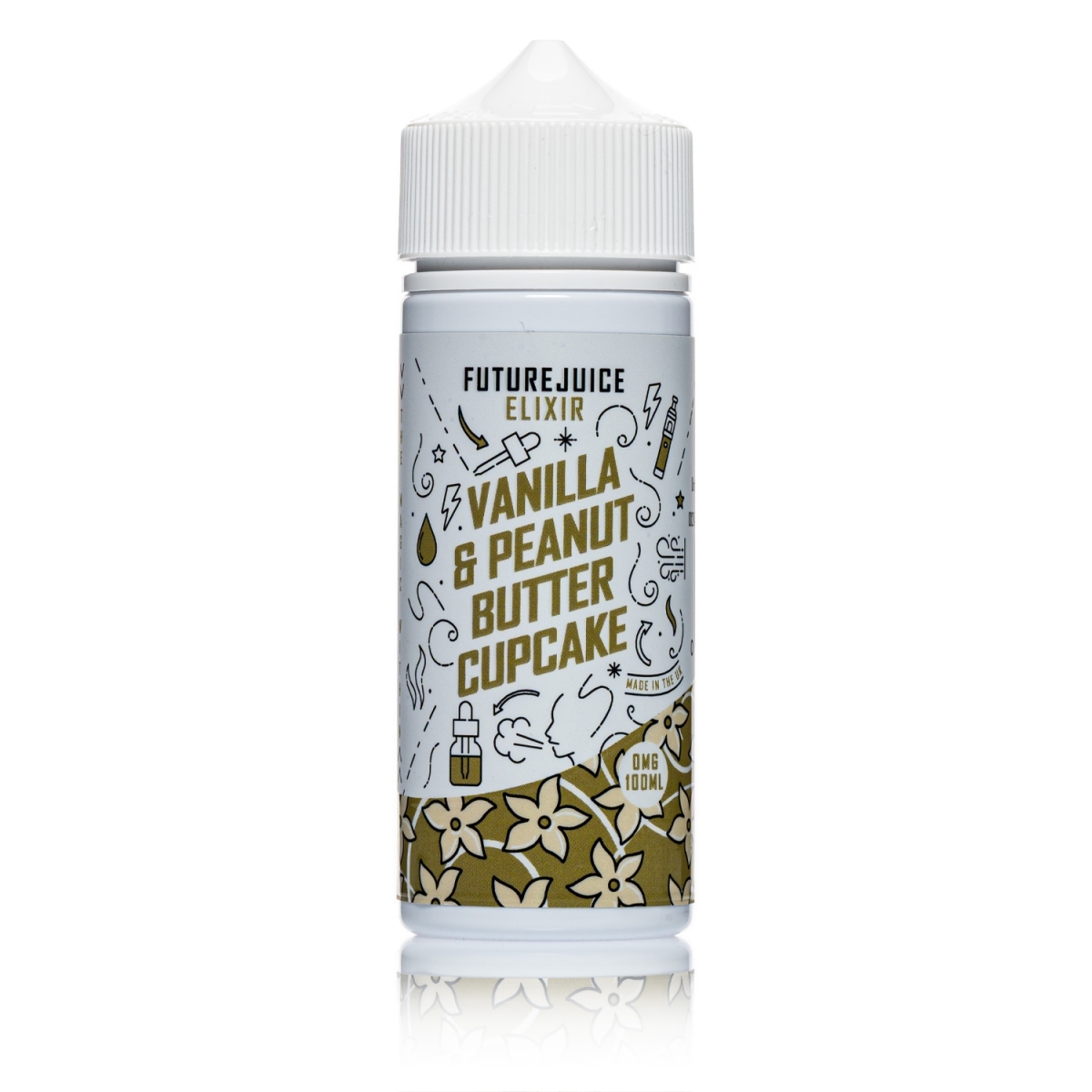 Future Juice - Vanilla & Peanut Butter Cupcake - 100ml - Shortfill