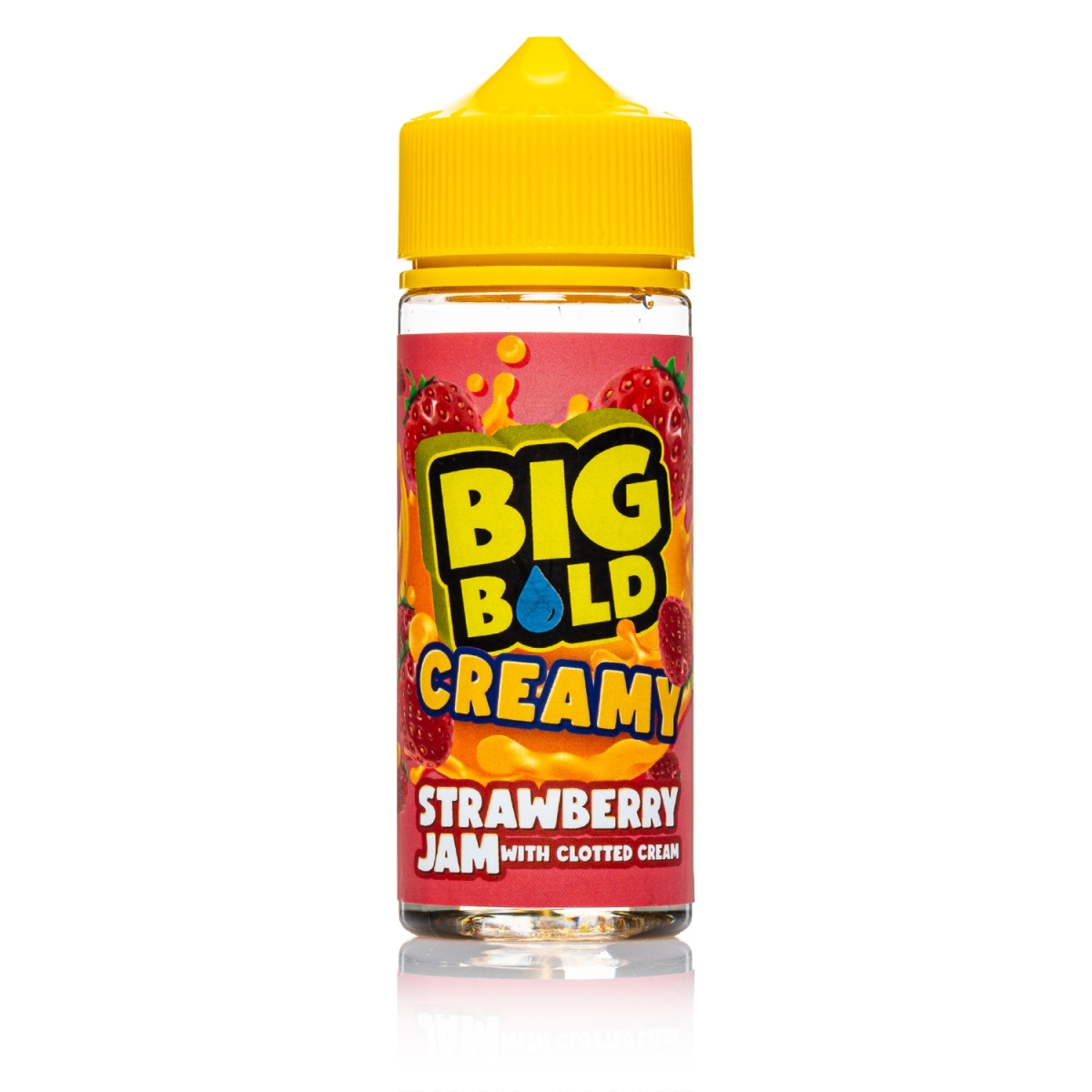 Big Bold - Creamy Strawberry Jam with clotted Cream - 100ml - Shortfill