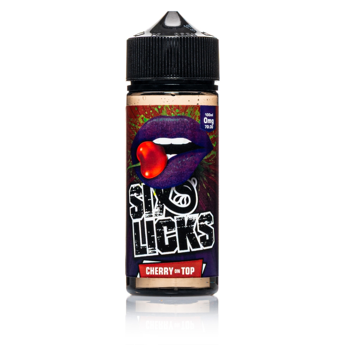 Six Licks - Cherry on Top 100ml