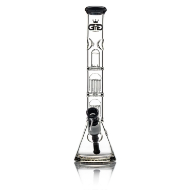 Grace Glass - Black Triple Tree-Arm Percolator Beaker
