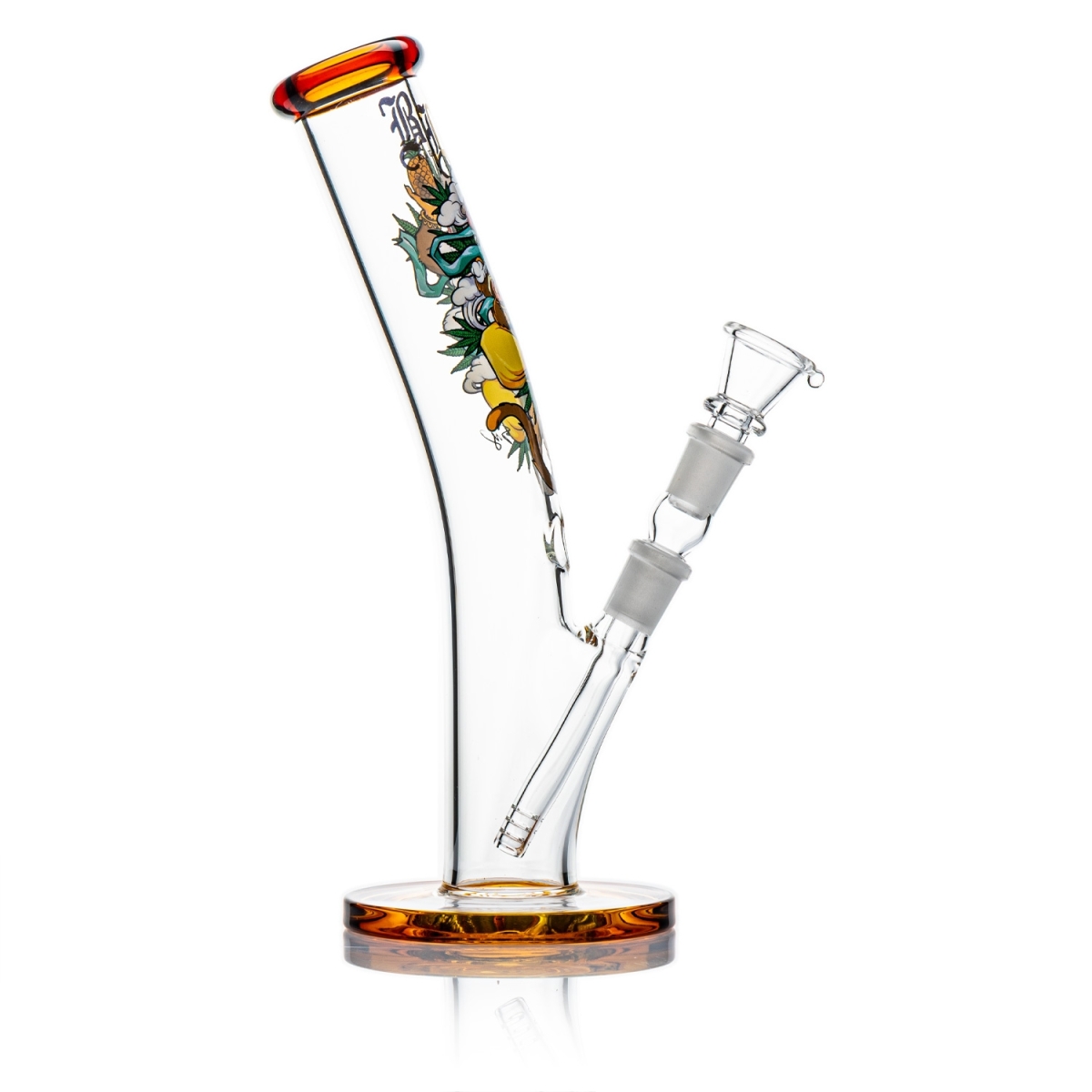 Black Leaf - Hanuman Bong gebogen