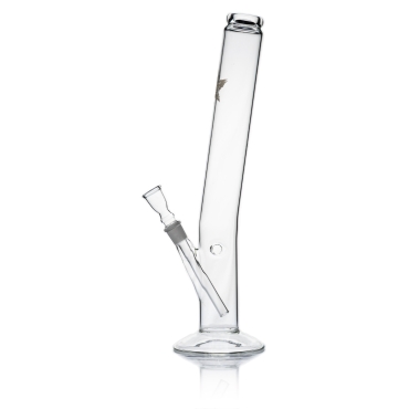 Sand | Leaf Hangover Glass Bong - H: 42cm - D: 50mm - Socket: 18.8mm