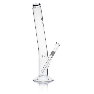 Sand | Leaf Hangover Glass Bong - H: 42cm - D: 50mm - Socket: 18.8mm