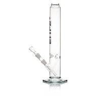 EHLE - Zylinderbong 1000 ml mit Eiskerben NS 18-ohne Kickloch-Kupplung-Lava