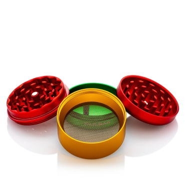 Pulsar - Grinder matt 4-teilig - Rasta