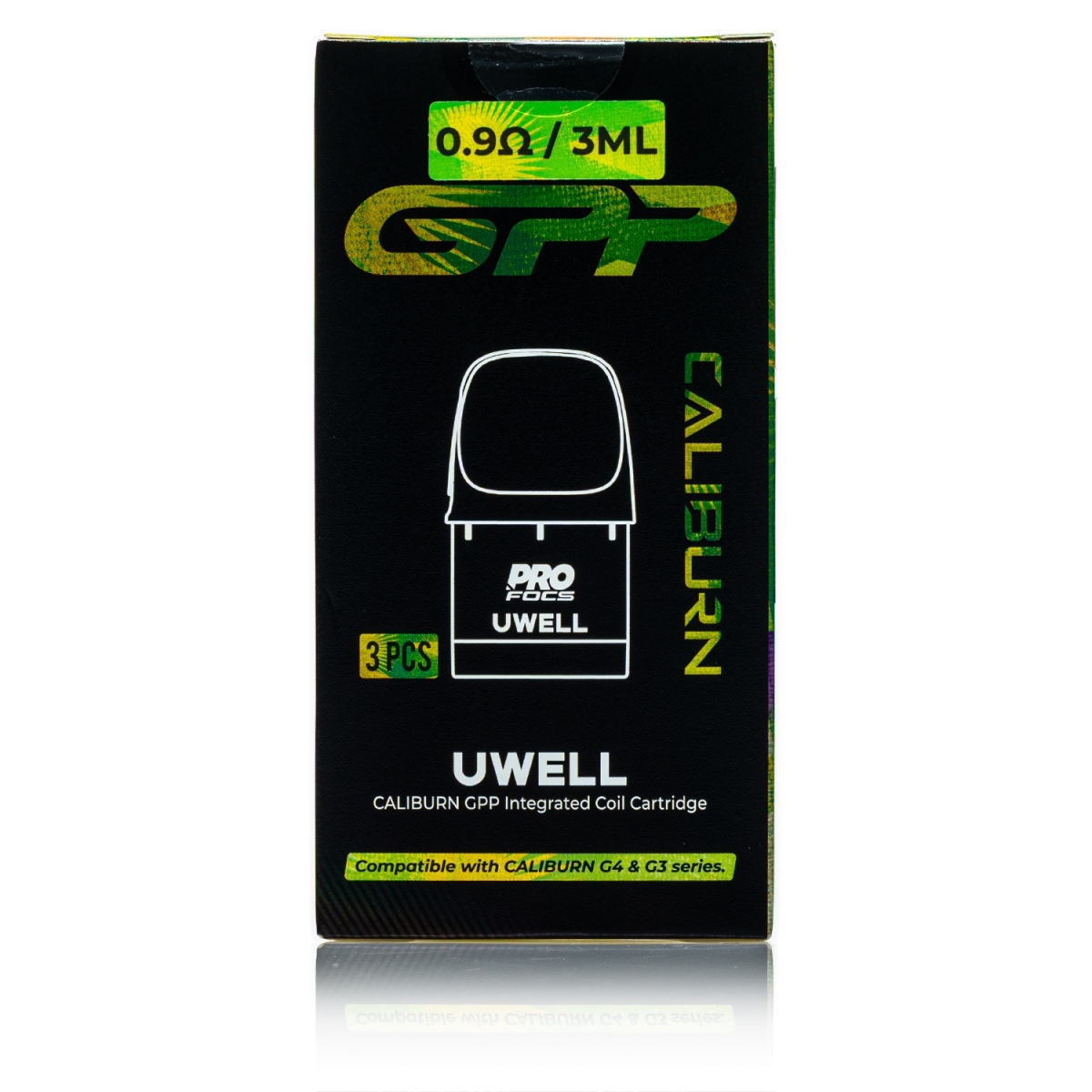 Uwell - Caliburn 3 x Pod GPP G3/G4 - 0.9 Ohm