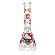 Beaker Bong - Heart Loving Cute Kitty