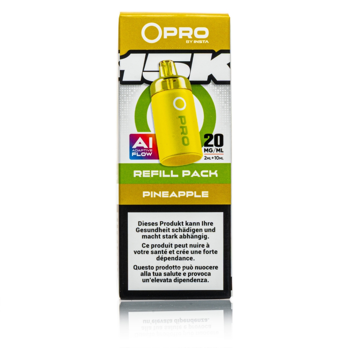 Instaflow O Pro Refill - Pineapple 20mg