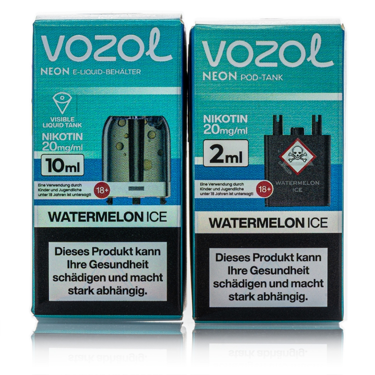Vozol Neon Plug Max Liquid Pod - Watermelon ICE - 20mg