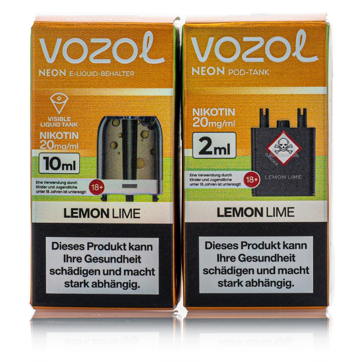 Vozol Neon Plug Max Liquid Pod - Lemon Lime - 20mg