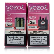 Vozol Neon Plug Max Liquid Pod - Strawberry Raspberry Cherry - 20mg