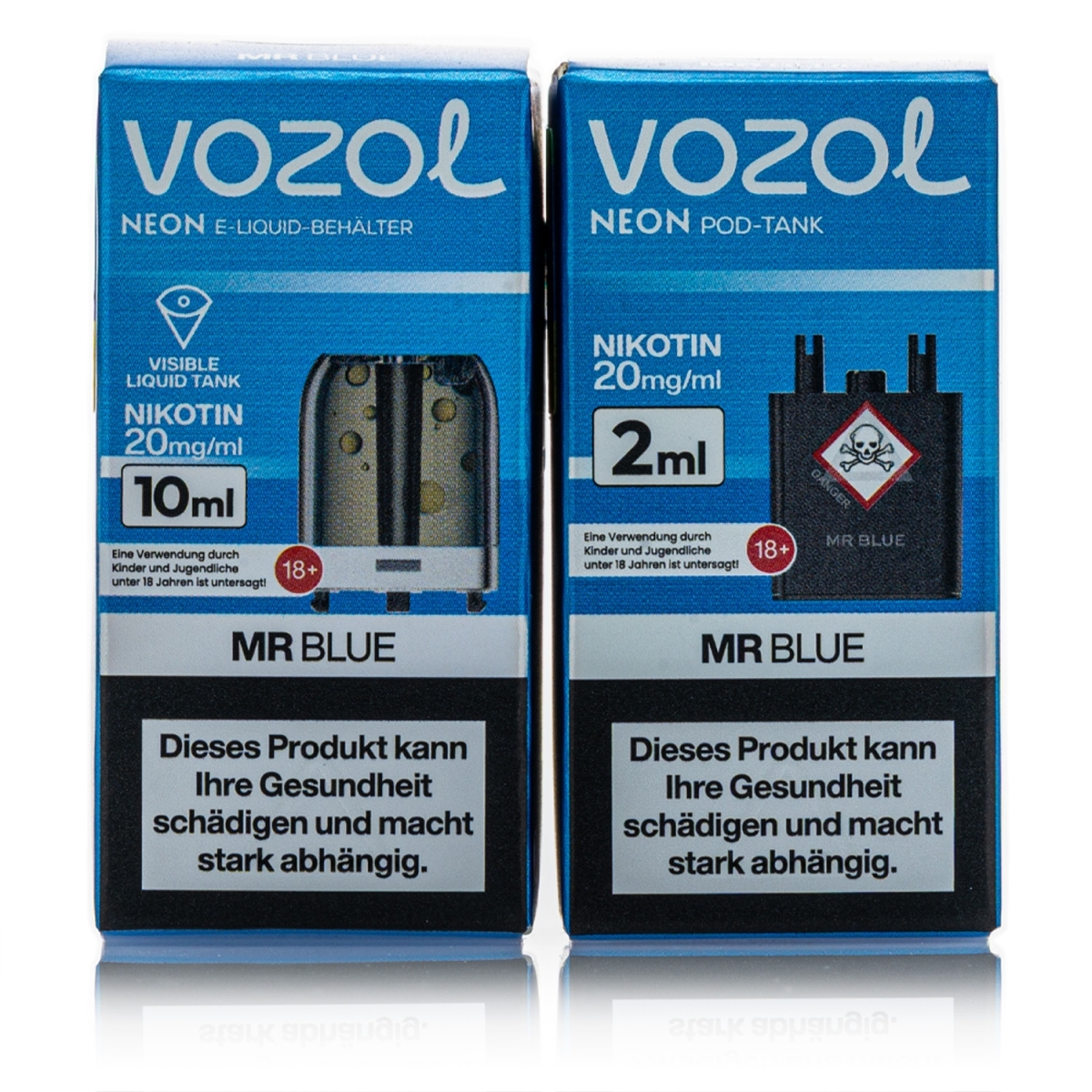 Vozol Neon Plug Max Liquid Pod - Mr. Blue - 20mg