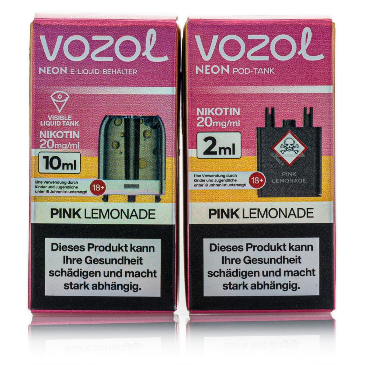 Vozol Neon Plug Max Liquid Pod - Pink Lemonade - 20mg