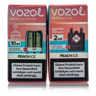 Vozol Neon Plug Max Liquid Pod - Peach ICE - 20mg