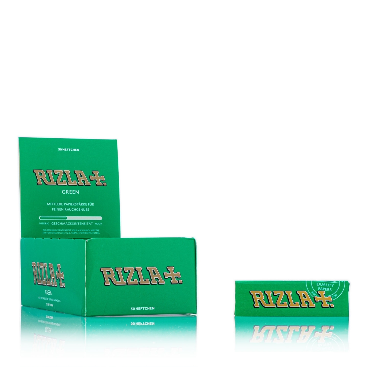 Rizla Grün Single Window Box (50)