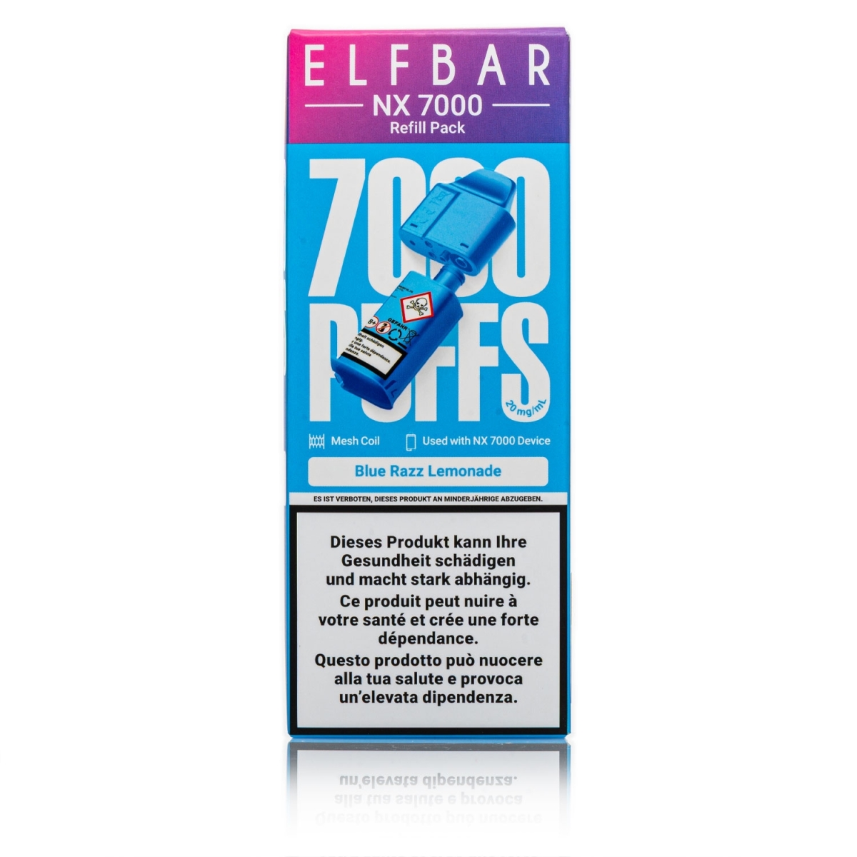 ELFBAR NX 7000 Refill - Blue Razz Lemonade