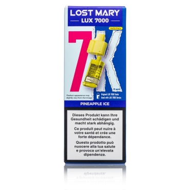 Lost Mary LUX 7000 Refill - Pineapple ICE