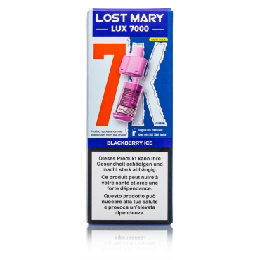 Lost Mary LUX 7000 Refill - Blackberry ICE