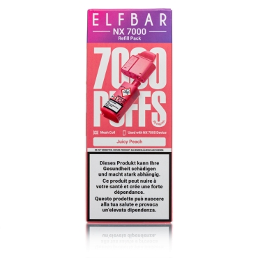 ELFBAR NX 7000 Refill - Juicy Peach